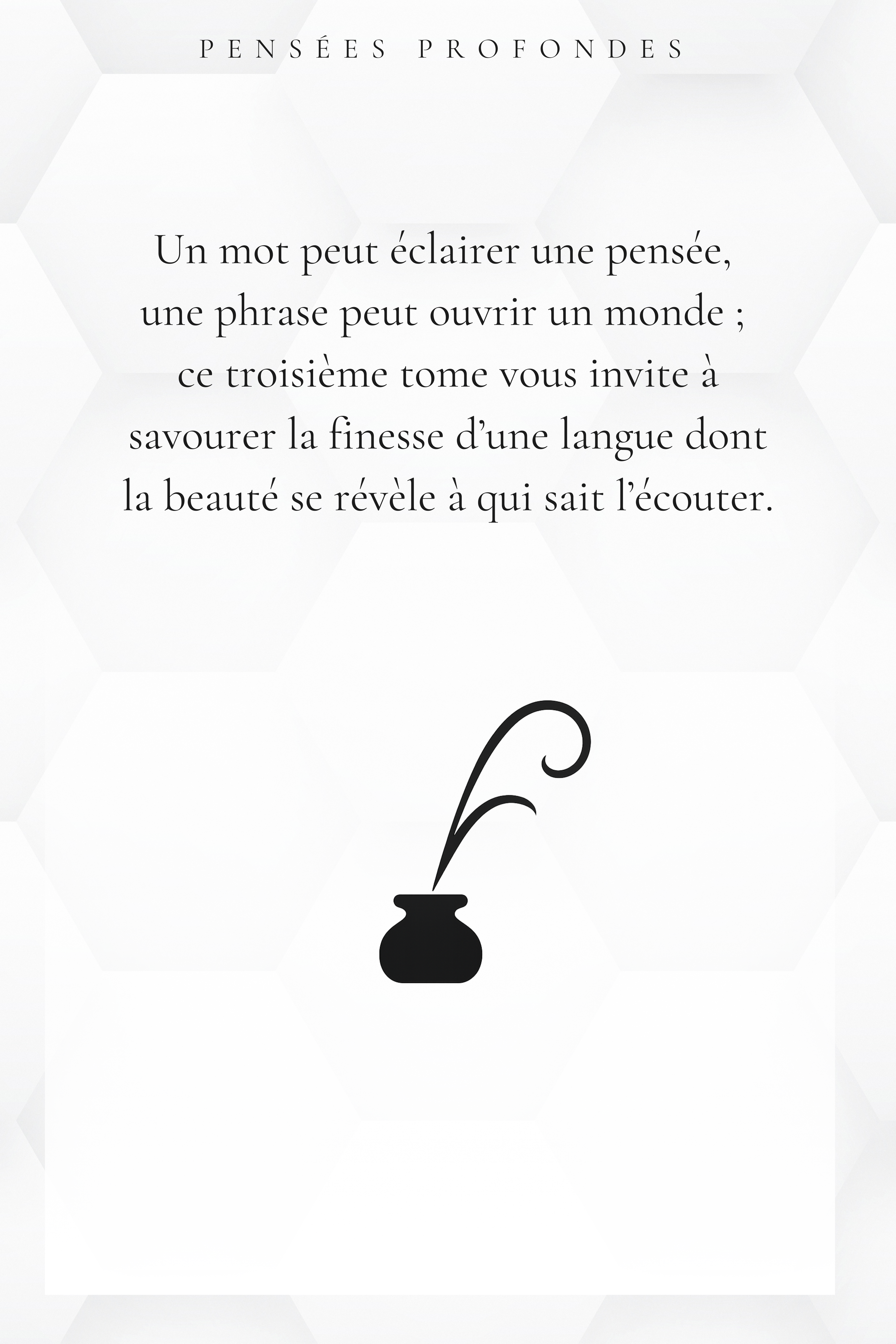 Mots d'exception - Tome III : Un recueil de mots rares et élégants ✨